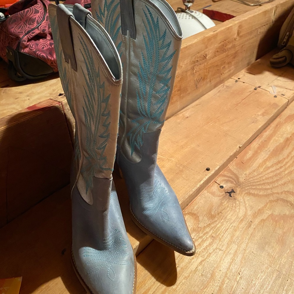 Cow boy boots!